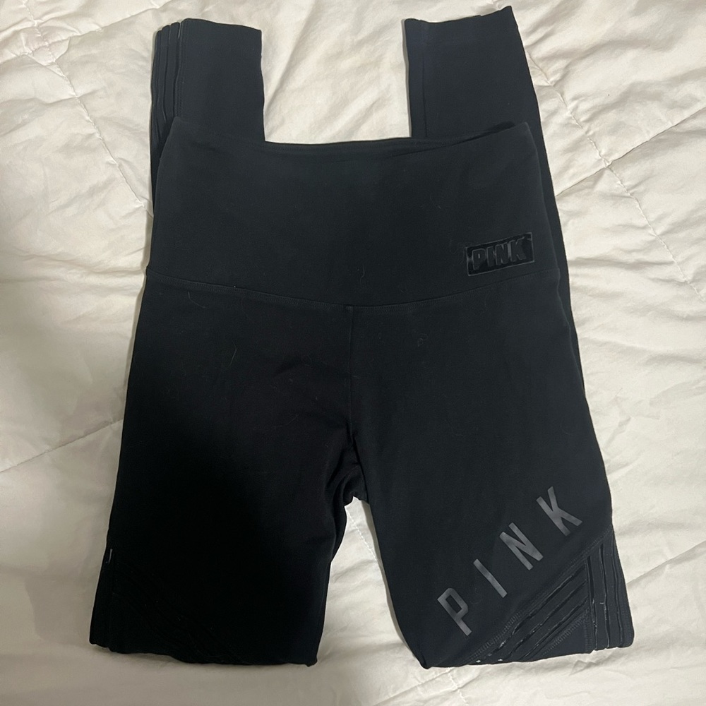 pink victoria’s secret leggings